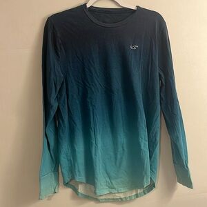 Hollister Medium Long Sleeve Color Gradient Shirt